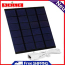 1.5W 6V USB Solar Panel Polysilicon Portable Outdoor Travel DIY Solar Charger
