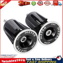 1 Pair Aluminum Bicycle Handlebar Cap Grip Bike Handlebar End Plug (Black) Newly