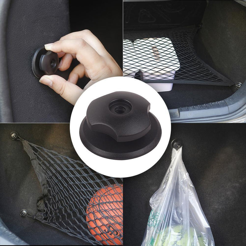 4pcs Trunk Hooks Car Hardware Hooks for Auto Trunk Cargo Organizer Luggage Net