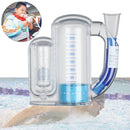 Breathing Lung's Capacity Exerciser 1 Ball Spirometer Respiratory Deep Breath~