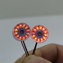 For Tamiya Scania 56323 1/14 RC Trailer LED Rear Light Angel Mini Eyes Light