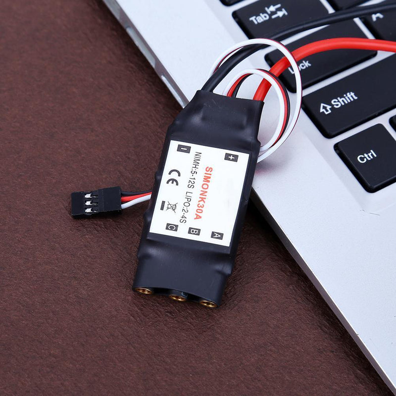 Highest Efficiency 30A ESC Electrical Sensorless Brushless Speed Controller