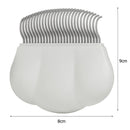 Pet Comb Massage Brush for Dogs Cats Grooming Hair Remover Cleaner (White) Newly