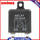WM686 12V 200 Amp Split Charge/Winch Relay Car Boat Mower Starter Relay 4 Pin