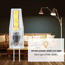 2W 180LM G4 LED Bulb 220V AC Tri-Color Energy Saving SMD2835 10 LED Bulb Lamp