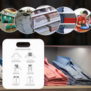 Clothes Folder Shirt Clothing Folders Laundry Storage Organizer (White) Newly