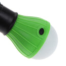 2 PCS Outdoor Hanging 3LED Camping Tent Light Bulb Fishing Lamp(Green)