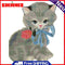 22x26cm Cat Rose 14CT Counted Embroidery Animals Canvas Needlework Sets DIY Gift