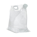 15L Foldable Portable Outdoor Camping Cooking BBQ Water Bag Carrier (White)