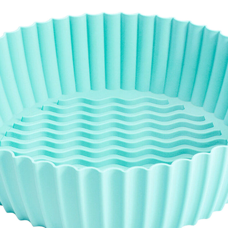 Silicone Air Fryers Basket Replacemen Grill Pan Bakeware for Oven Steamer Cooker