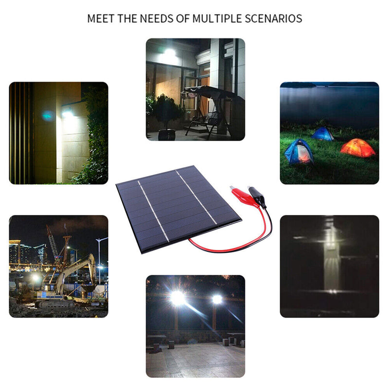 Outdoor Hiking Waterproof Solar Panel 5W Portable Solar Charger Power Bank