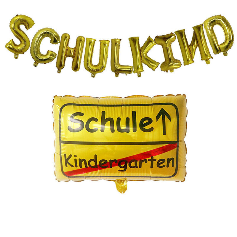 Creative Banners Party Supplies Pull Flag Reusable for School Season Party