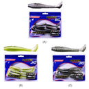 100pcs/Lot Fishing T-tail Soft Lure 1.8g 6cm Artificial Swimbait (A)
