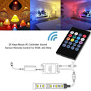20 Keys Music IR Controller Sound Sensor Remote Control for RGB LED Strip Newly