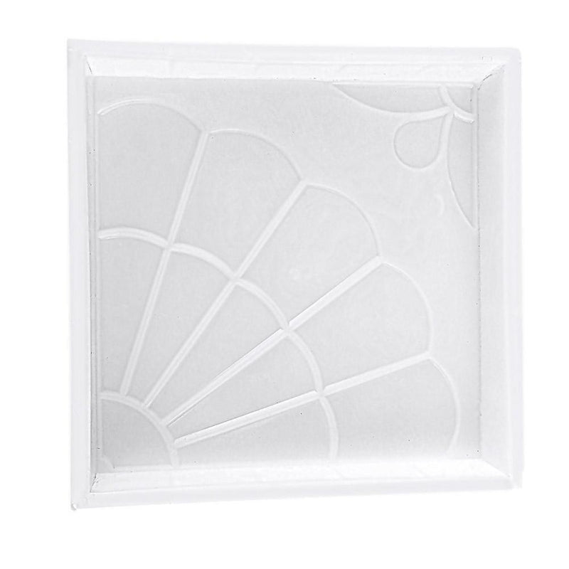 Garden Pavement Mold DIY Manually Propylene Paving Concrete Mould (Fan) Newly