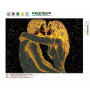 DIY 5D Diamond Embroidery Lovers Kissing Painting Cross Stitch Craft Decor