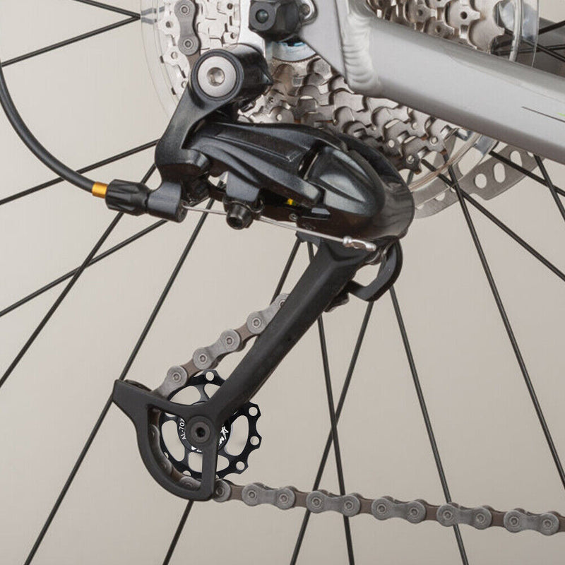 MTB Bicycle Rear Derailleur Wheel 11T Road Bike Aluminum Alloy Bearing Pull