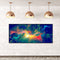 Colorful Cloud Oil Paint By Numbers Kits Hand Painted Wall Craft for Adults Kids