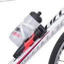 Portable Folding Bicycle Air Pump Inflator for Presta Schrader Valve Red Newly