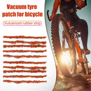 50pcs Mountain Bike Tyre Puncture Rubber Tubeless Tire Seals Repair Strips