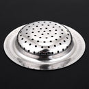 Stainless Steel Sink Strainer Floor Drainer Waste Stopper Filter w/Handle