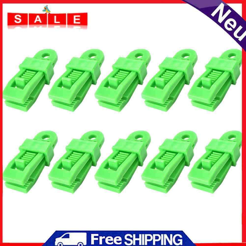 10pcs Outdoor Camping Large Awning Canopy Pull Point Hook Buckle Tent Barb Clips