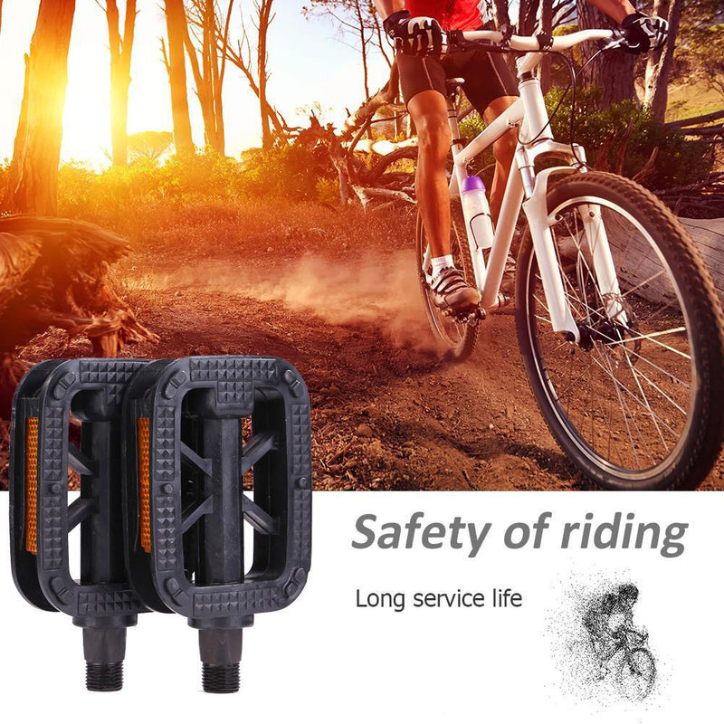 1 Pair MTB Cycling Sport Ball Pedals Plastics Anti-skid Bearing Bike Pedals