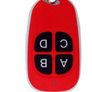 Remote Control 4 Keys Copy Cloning Duplicator for Garage Door (315M Red)