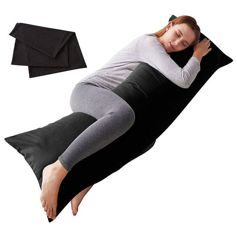 Full Body Pillowcase High-Quality Comfy Breathable Long Bed Throw Pillow Cover
