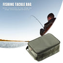 Double Zipper Outdoor Fishing Line Reel Lure Hook Handbag Storage Tackle Bags