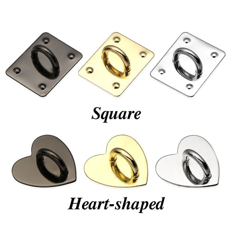 Hooks Square Buckle Phone Hooks DIY Pendant Metal Buckle Mobile Phone Holders