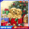 Cat and Puppy Frameless DIY Oil Paint by Numbers Kit Handpainted Art (S964)