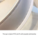 Summer Women Men Sun Hat Clear Empty Top Anti-UV Sports Visor Caps (Pink)