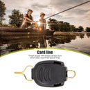 5x Fishing Line Stopper Baitcasting Reel Wire Holder Buckle Keeper (Black) Newly