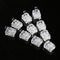 100X 4 Pin RJ11 RJ-11 6P4C Modular Telephone Phone Crystal Plug Connector