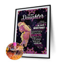 5D DIY Diamond Painting English Letter Partial Drill Rhinestone Mosaic Art Ki