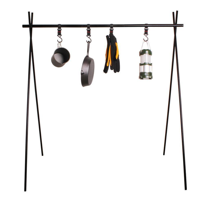Hanging Rack Aluminum Alloy Outdoor Camping Triangular Clothes Storage Rack