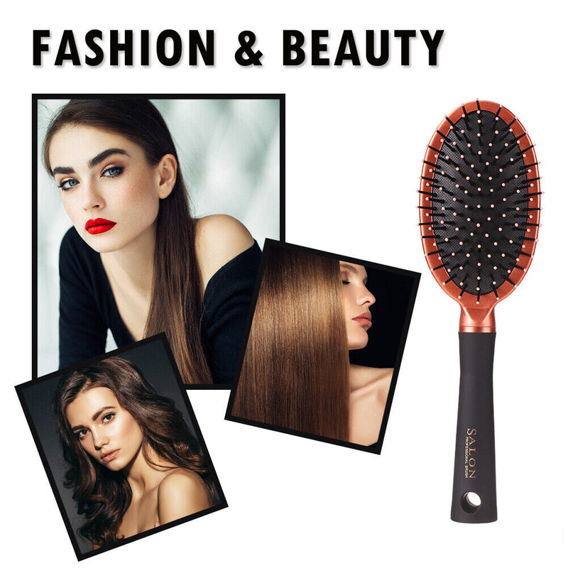 Hair Brush Women Scalp Massage Dry Wet Anti-static Detangle Airbag Comb (A)