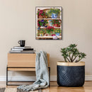Digital Oil Painting By Number Flower Modern DIY Hand Painted Wall Decor