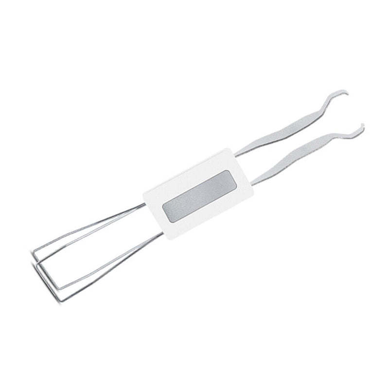 2 in 1 Mechanical Keyboard Key Cap Puller Universal Shaft Remover (White)