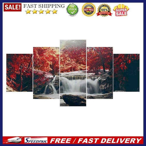 Landscape 5D DIY Full Drill Diamond Painting 5-pictures Combination Kits
