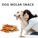 Chicken Wrapped Jerky Beef Twists - snacks, chews, rawhide treats, G2V6