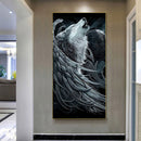 Animal 5D Diamond Painting Rhinestone Wall Paintings Living Room for Living