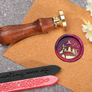 Fire Paint Seal Brass Head Invitation Card Wax Stamp for Wedding Card Decorat