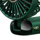 #A Portable Fan USB Rechargeable Cooling Pocket Fan 5-Speed Adjustable Ventilado