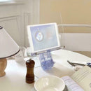 Acrylic Book Stand Tablet Ipad Display Reading Rest Holder Folding Z3T9