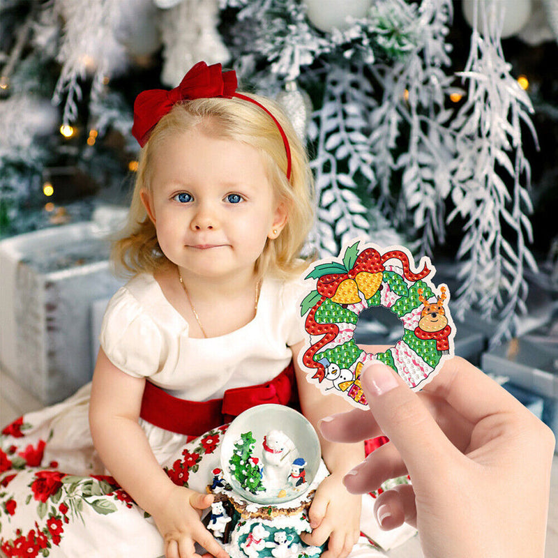 5D Blind Box Handicraft DIY Surprise Blind Box Funny Acrylic Christmas Ornaments