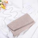 Party Satin Purse Evening Bags Banquet Clutch Bag Chain Bags Ladies Clutches