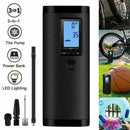 Rechargeable Electric Air Compressor Car Bicycle Inflator Pump Tire AU L2U3