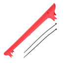 Bicycle Chainstay Protector Cover Thick Rubber Bike Chain Stay Guard (Red) Newly